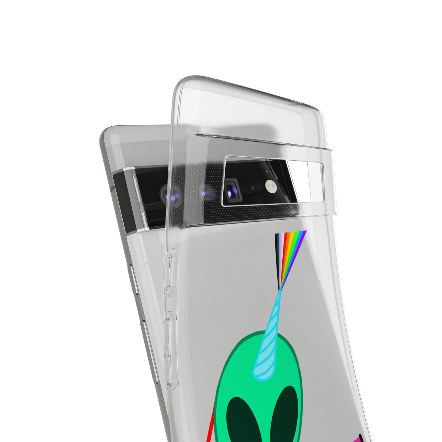 Gay Alien Clear Soft Phone Cases