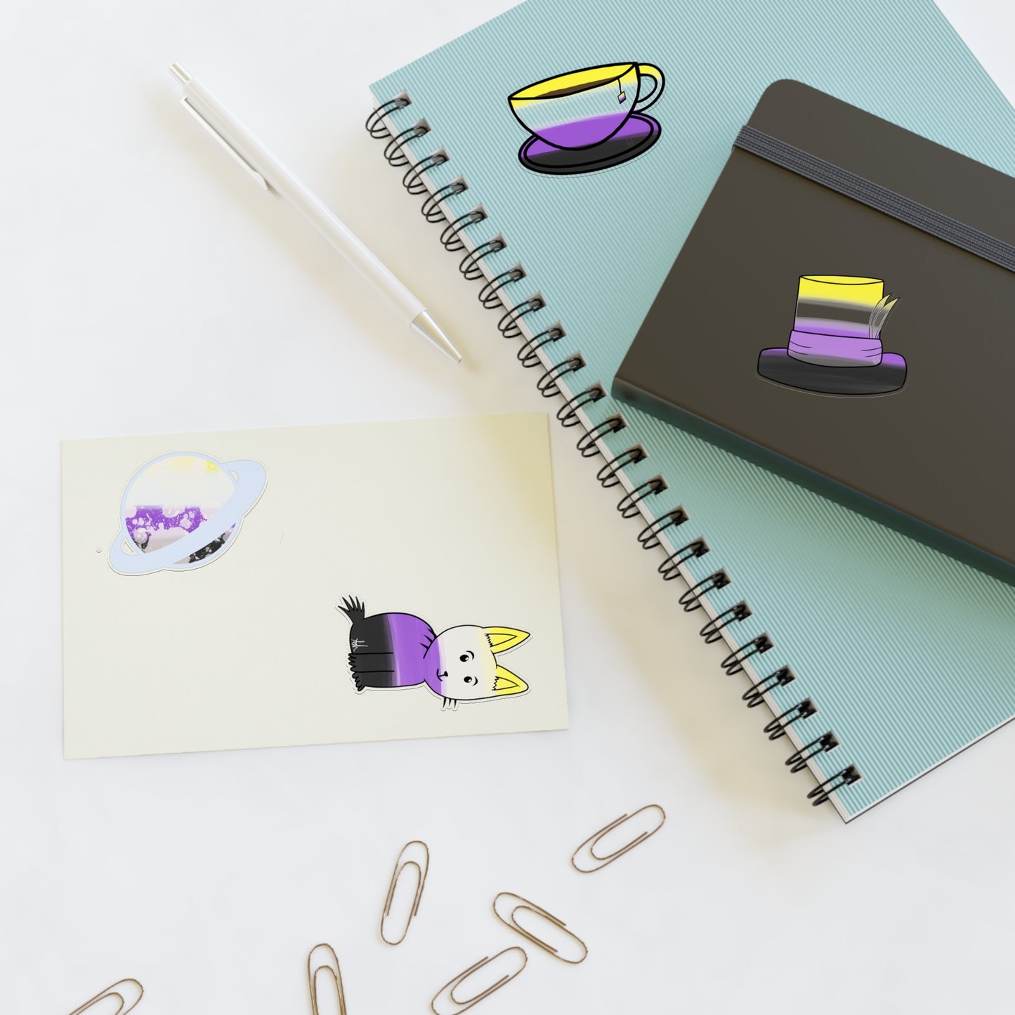 Non Binary Sticker Sheets