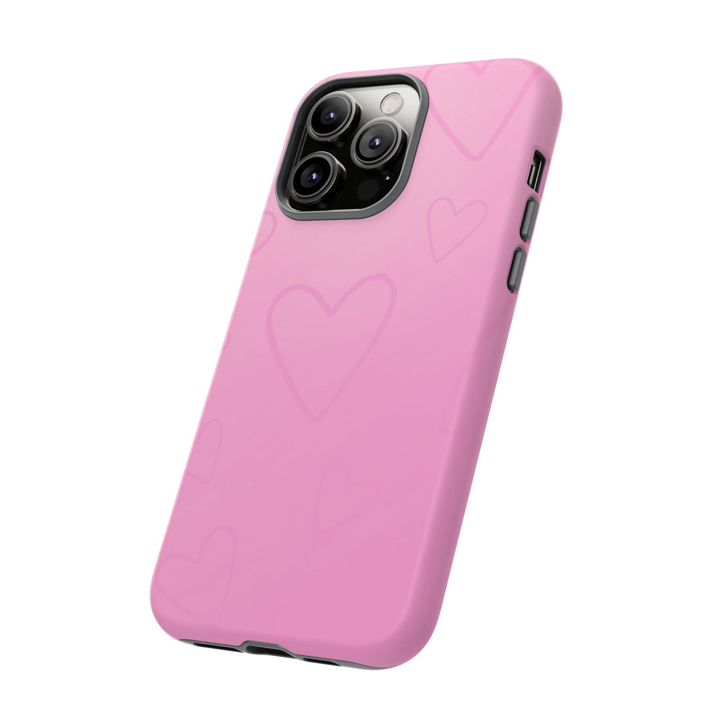 Hearts Pink Tough Cases