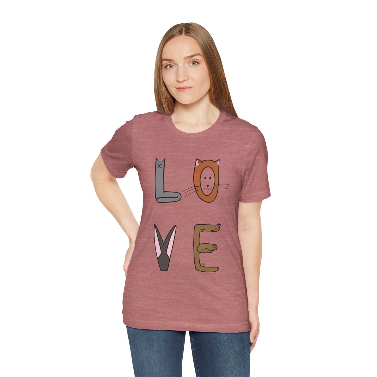 Love Cat T Shirt