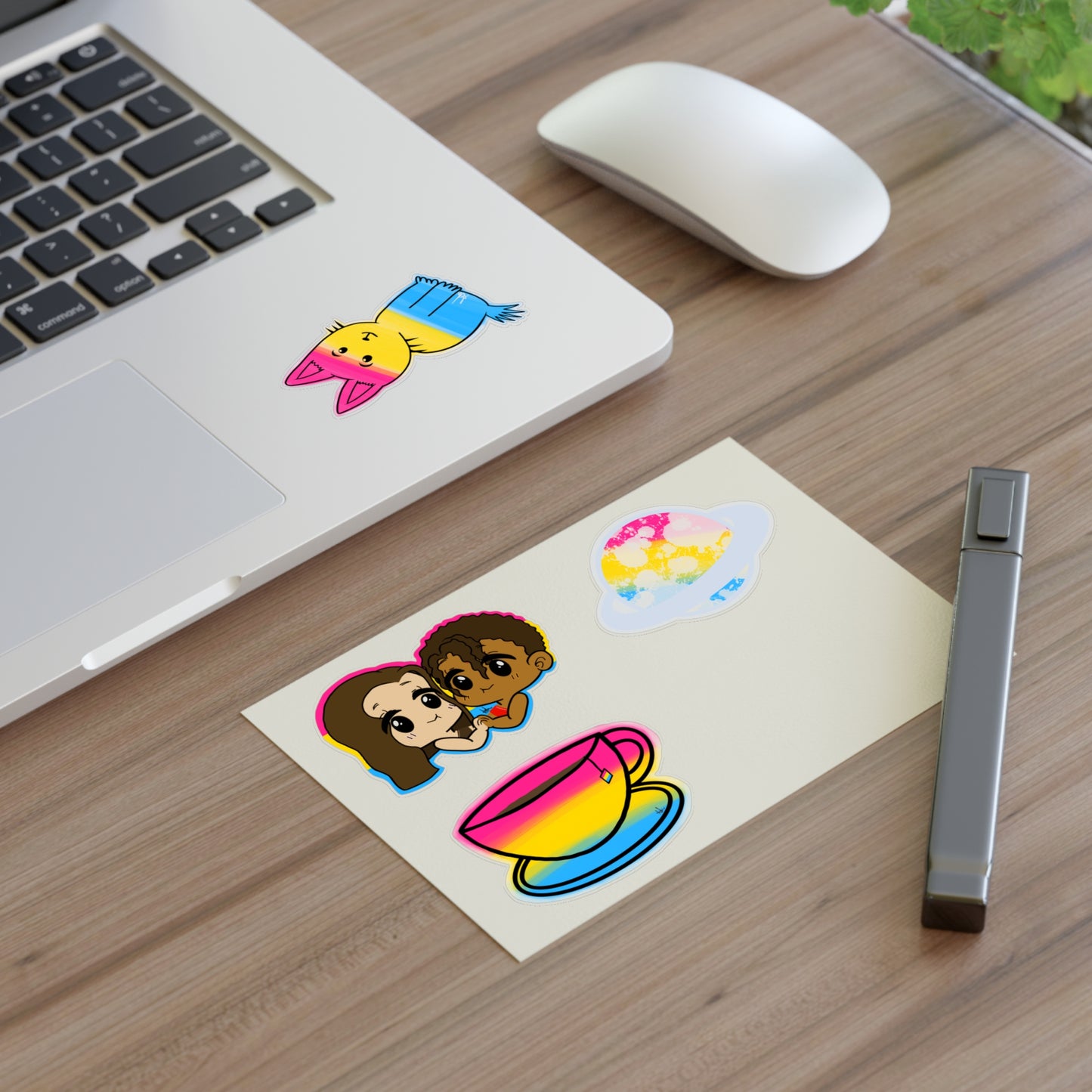 Pansexual Panromantic Sticker Sheets