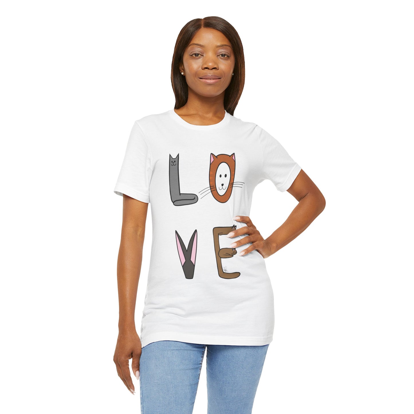 Love Cat T Shirt