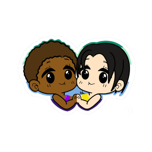 Gay Men Lovers Stickers