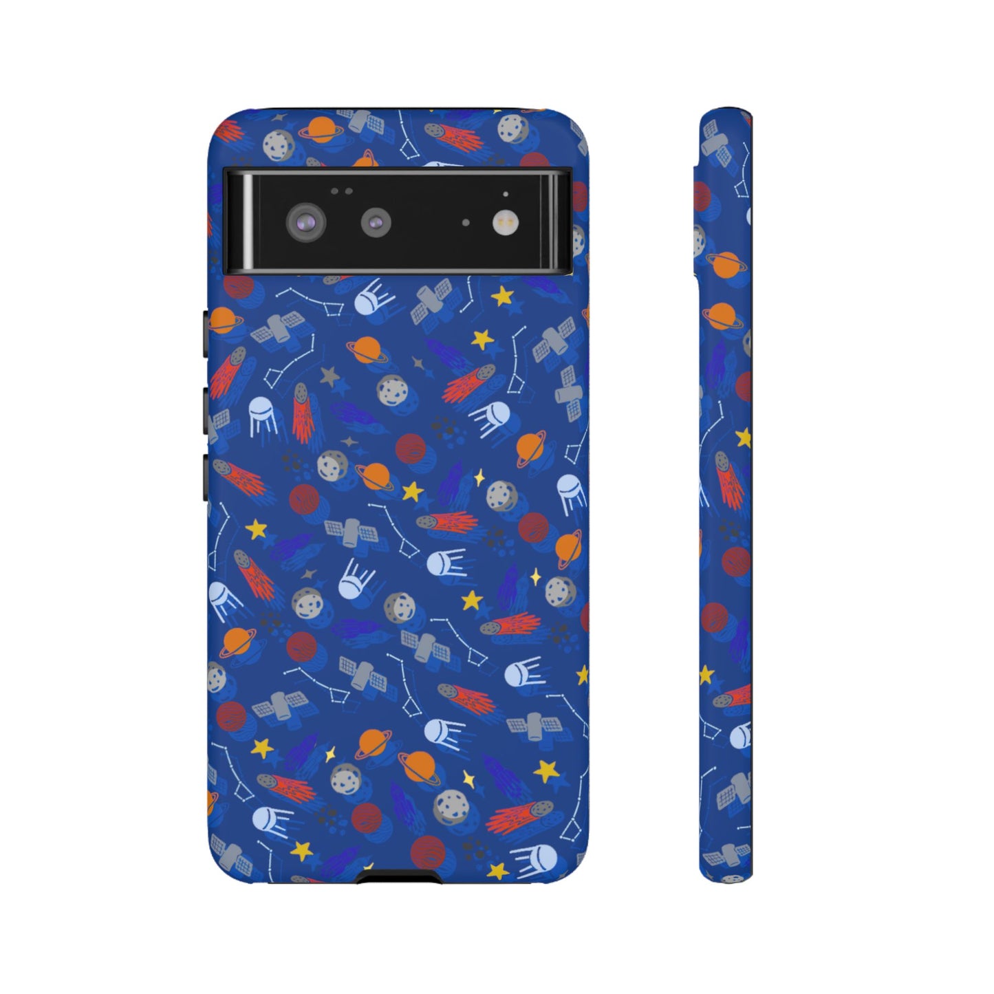 Space Blue Tough Cases