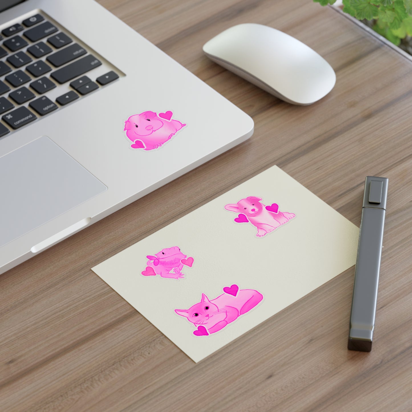 Pink Pet Sticker Sheets