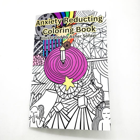 Anxiety Reducting Coloring Book: Geometric Designs & Neurodivergent Art