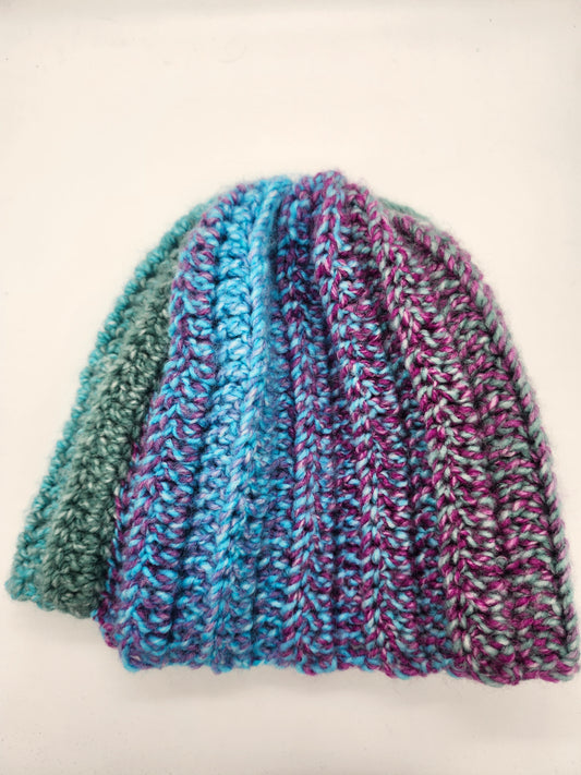 Vibrant Crochet Beanie