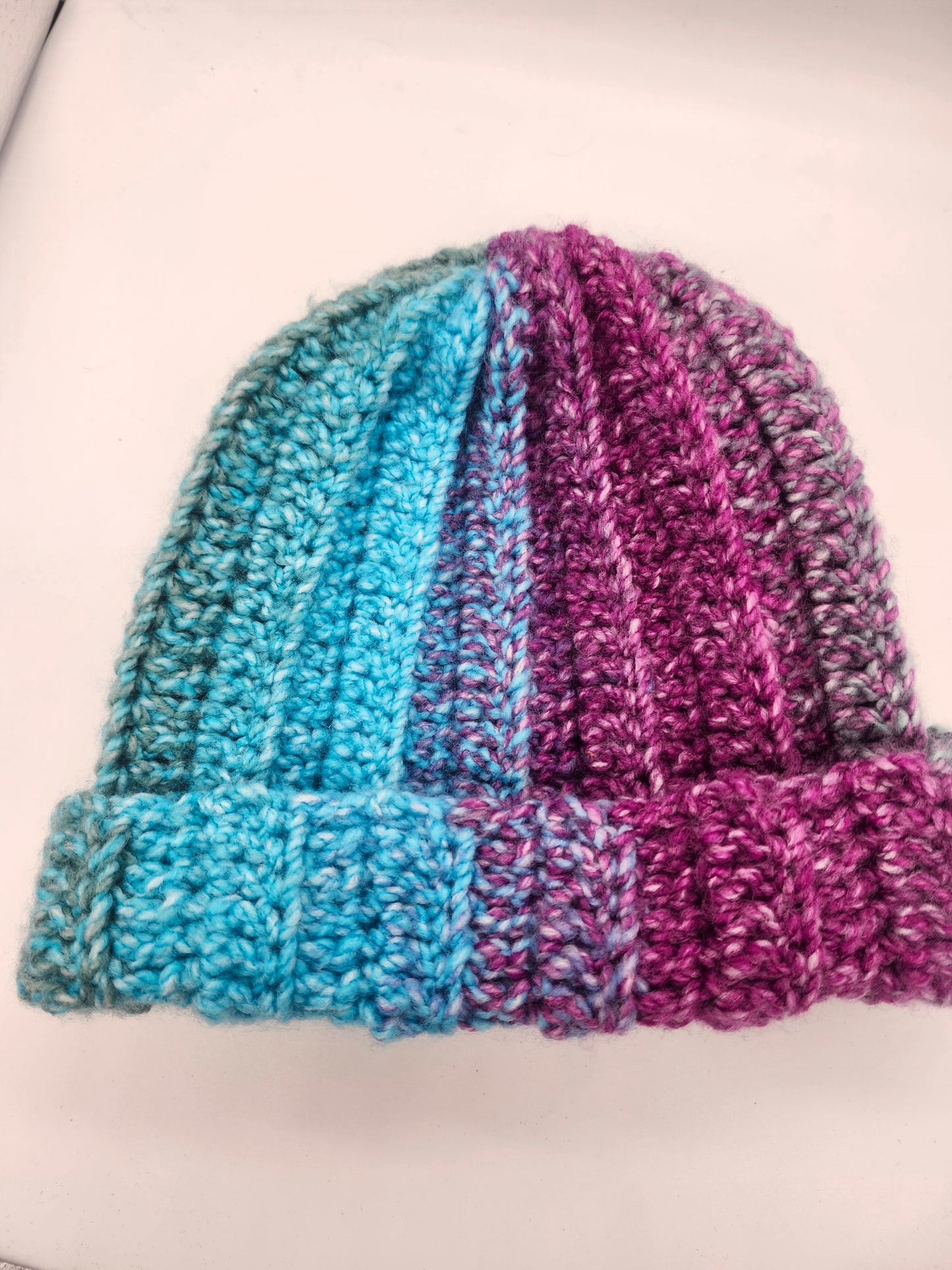 Vibrant Crochet Beanie