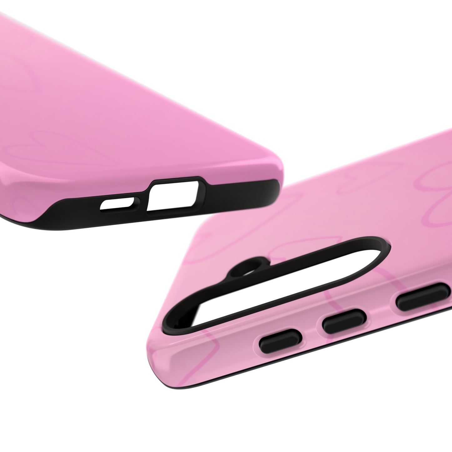 Hearts Pink Tough Cases