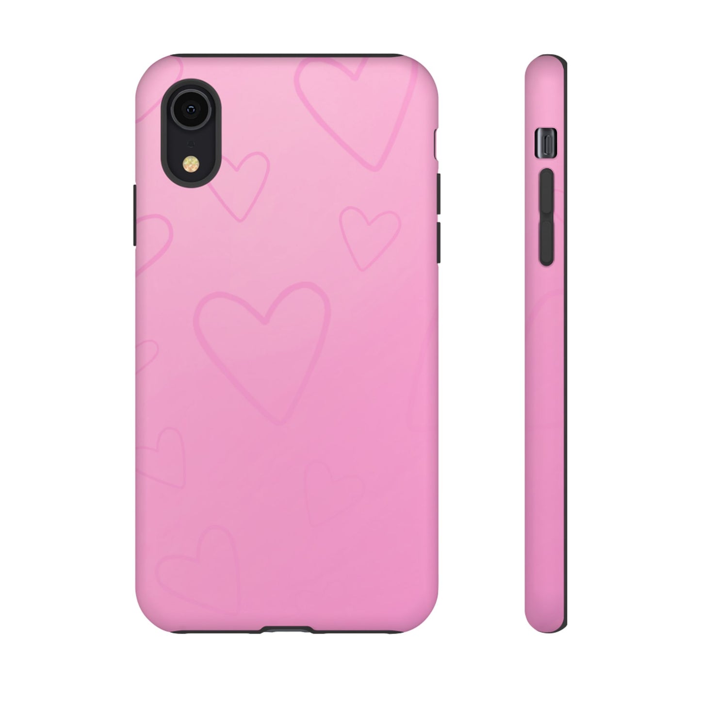 Hearts Pink Tough Cases