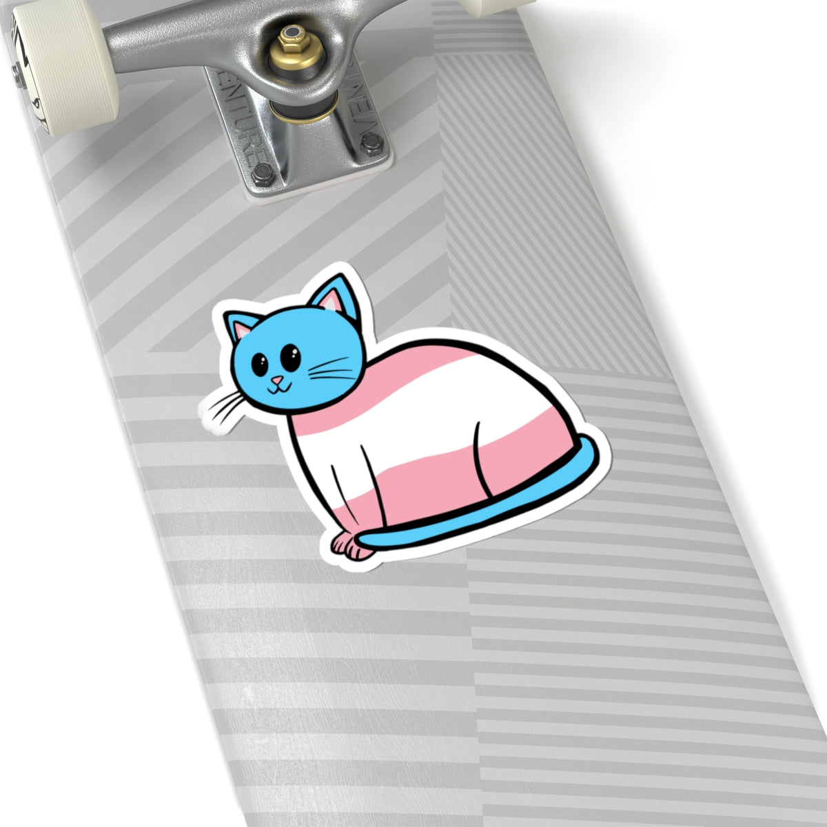 Transgender Cat Sticker