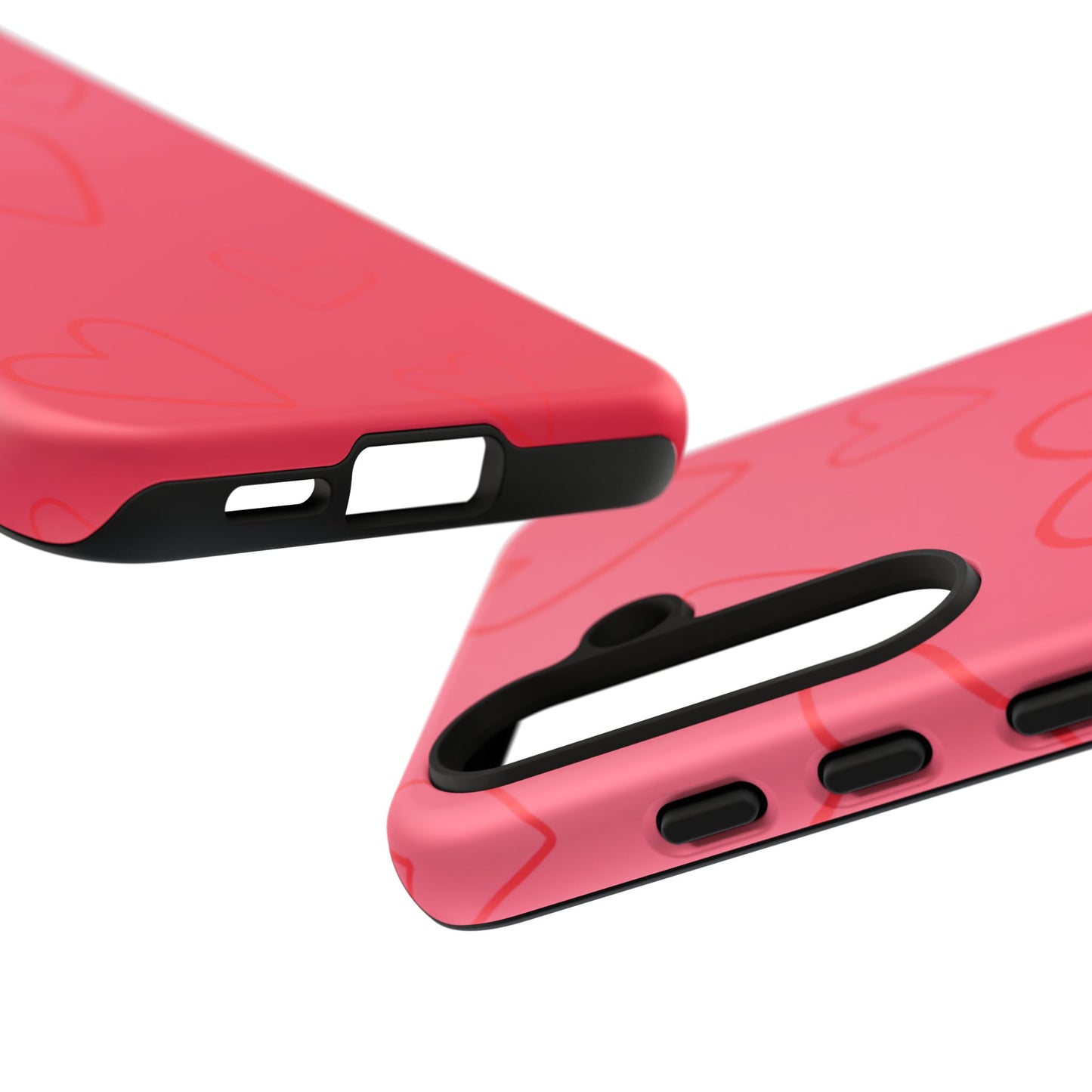 Hearts Red Tough Cases