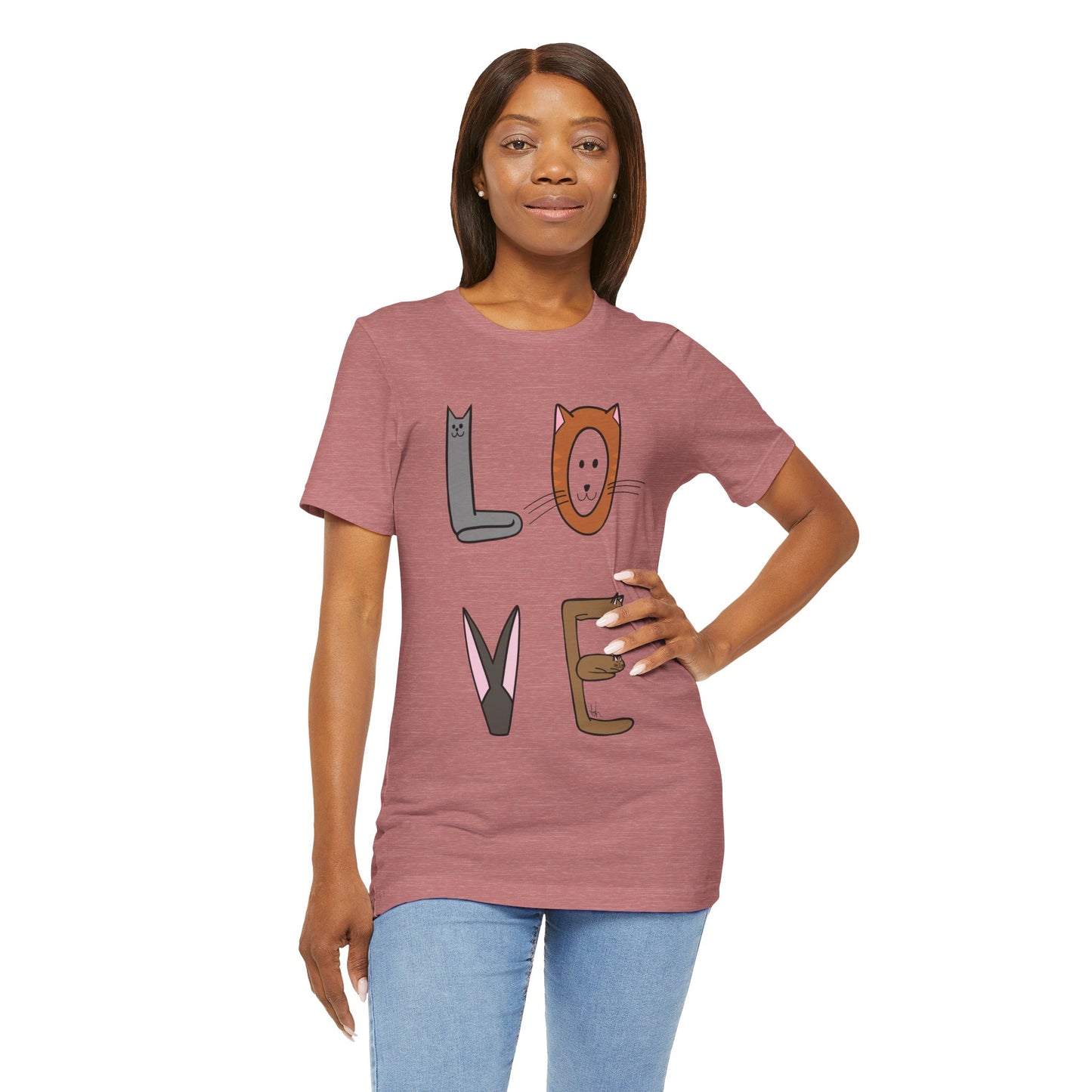 Love Cat T Shirt