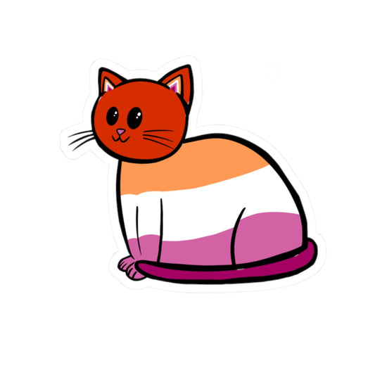 Lesbian Cat Sticker