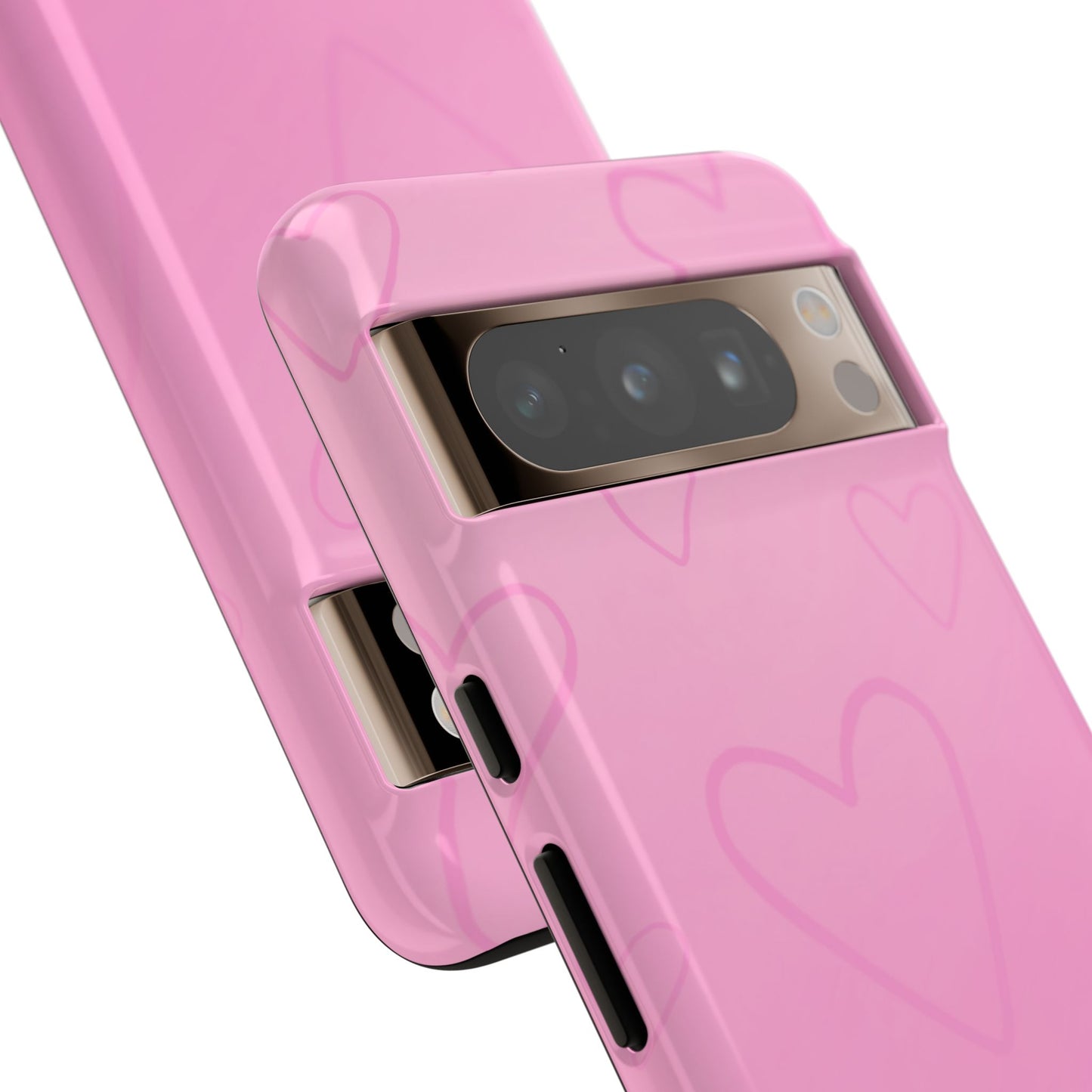 Hearts Pink Tough Cases