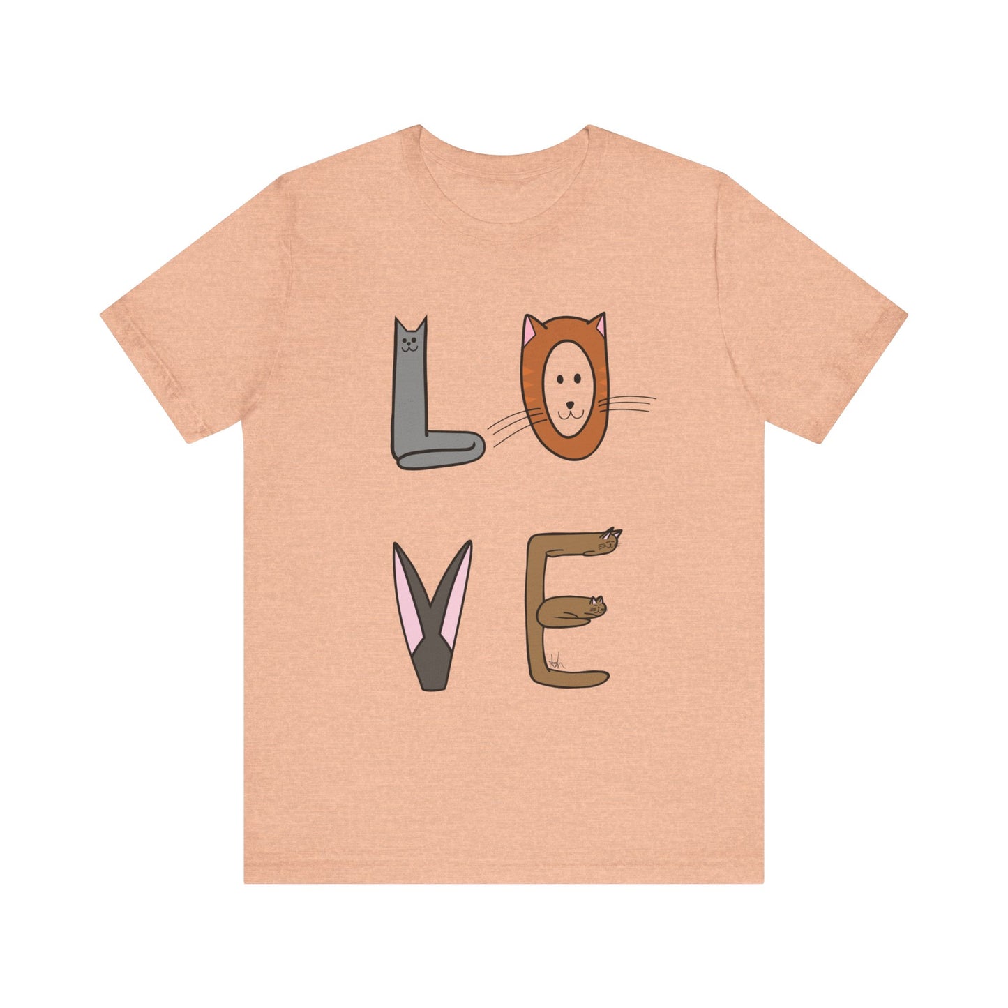 Love Cat T Shirt