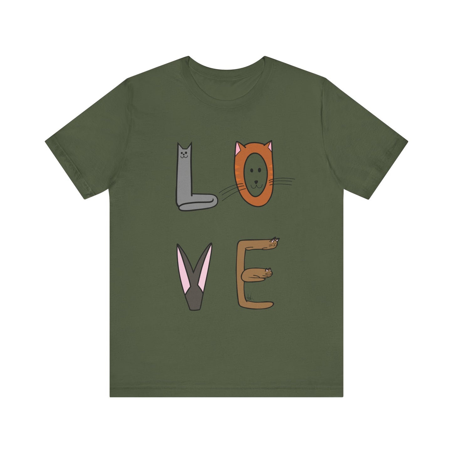 Love Cat T Shirt