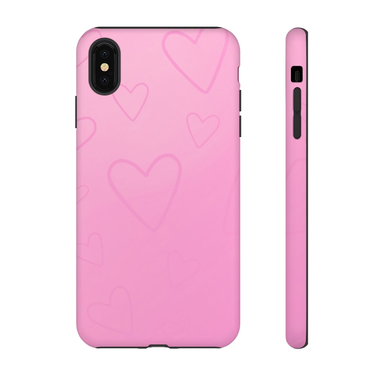 Hearts Pink Tough Cases