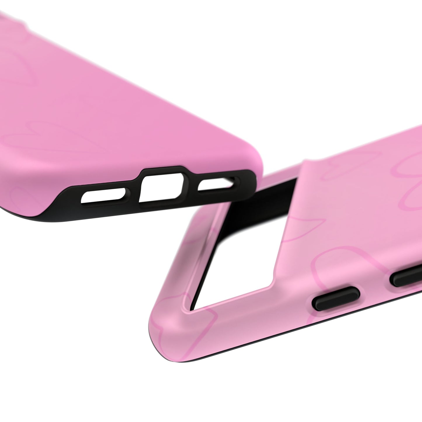 Hearts Pink Tough Cases