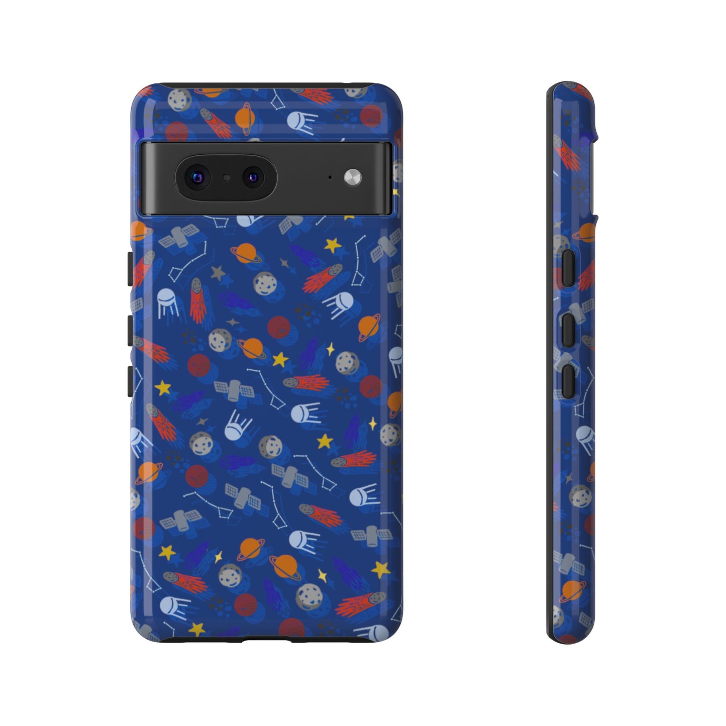 Space Blue Tough Cases