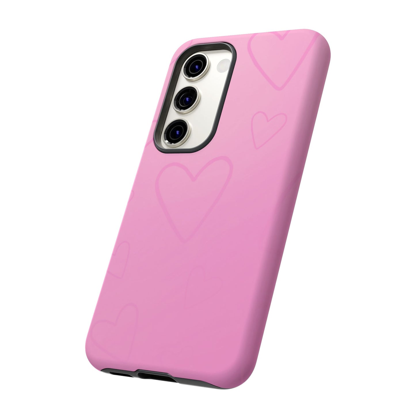 Hearts Pink Tough Cases