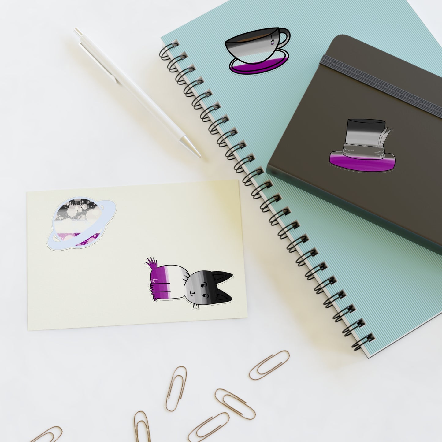 Asexual Sticker Sheets