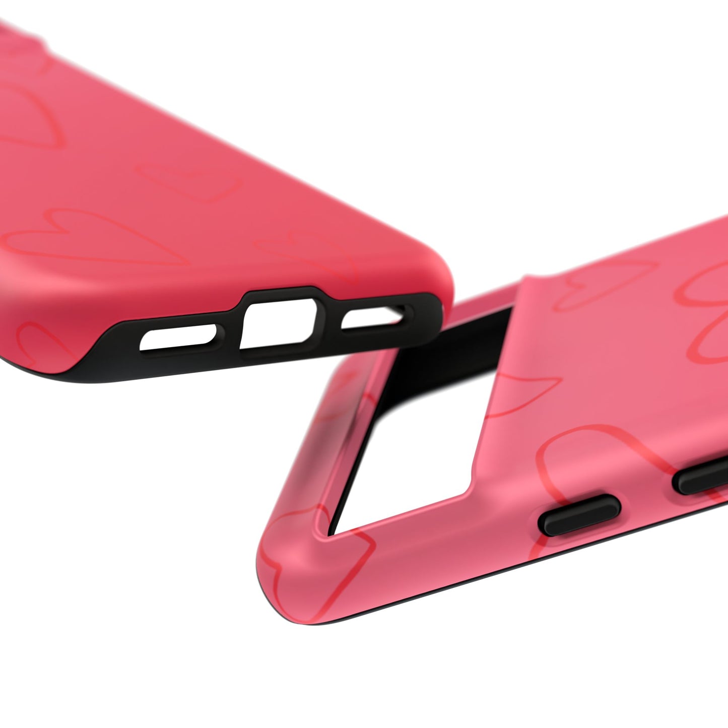 Hearts Red Tough Cases