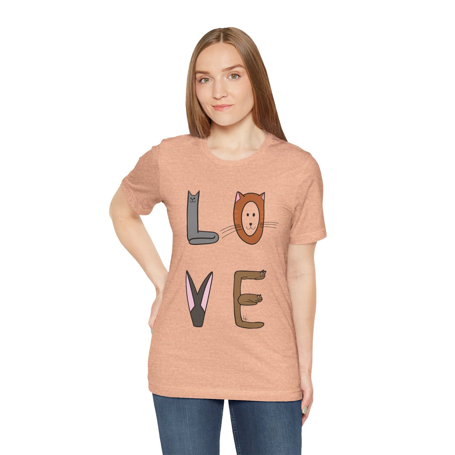 Love Cat T Shirt