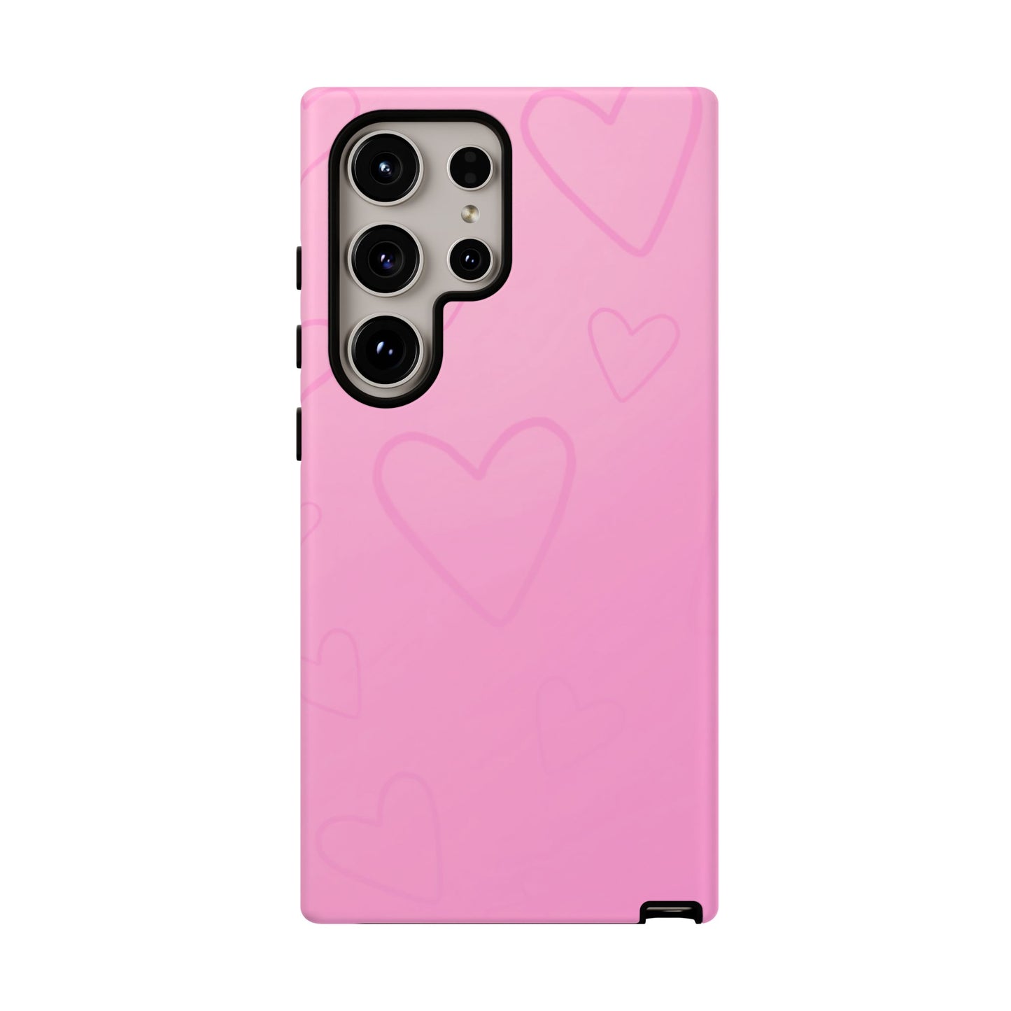 Hearts Pink Tough Cases