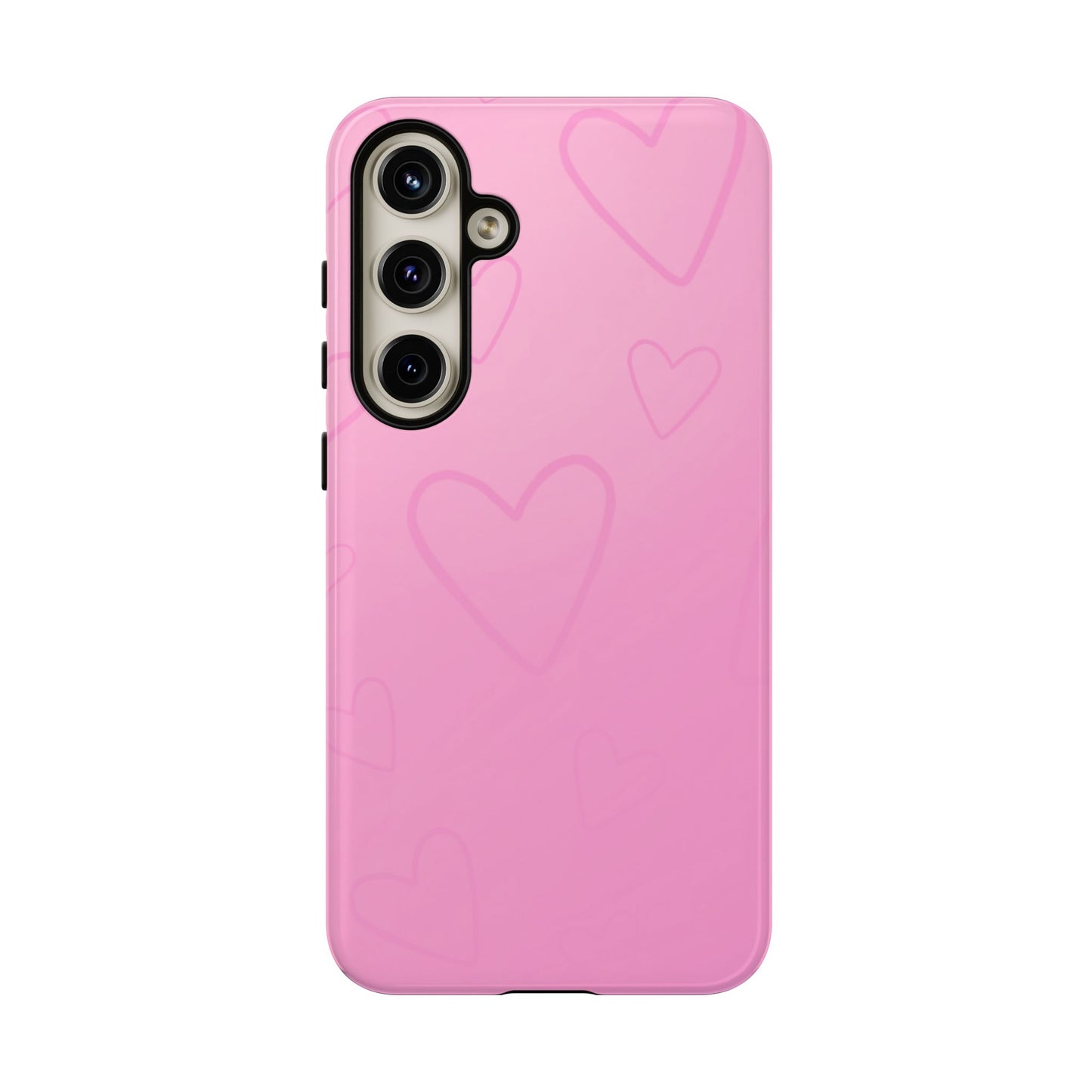 Hearts Pink Tough Cases