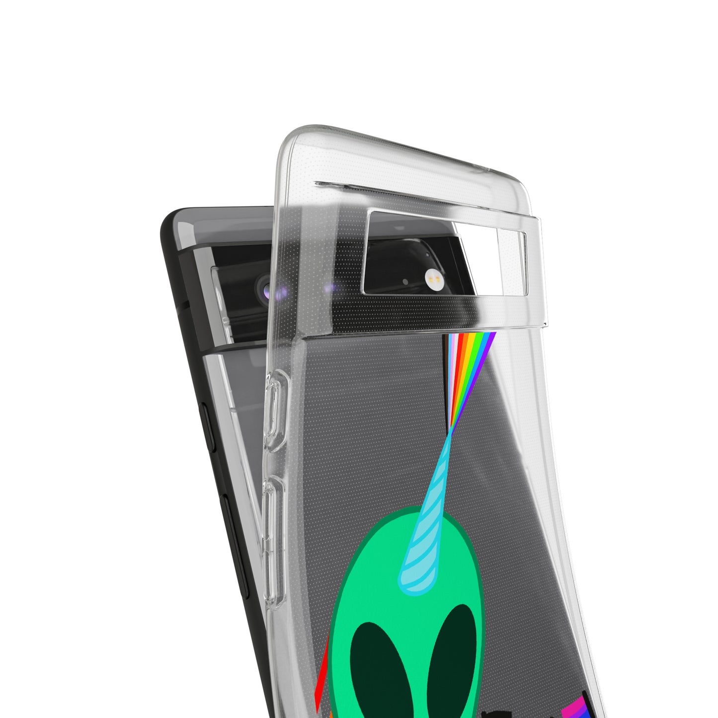 Gay Alien Clear Soft Phone Cases