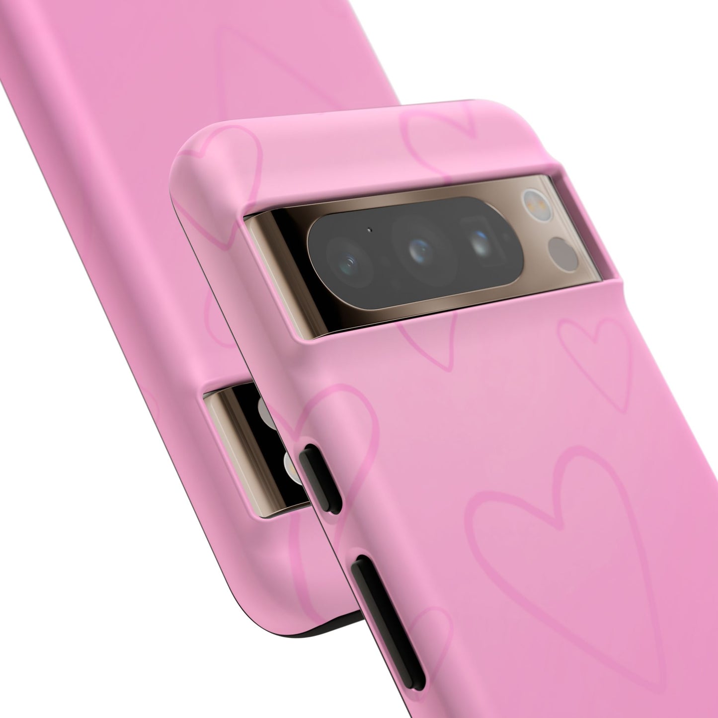 Hearts Pink Tough Cases