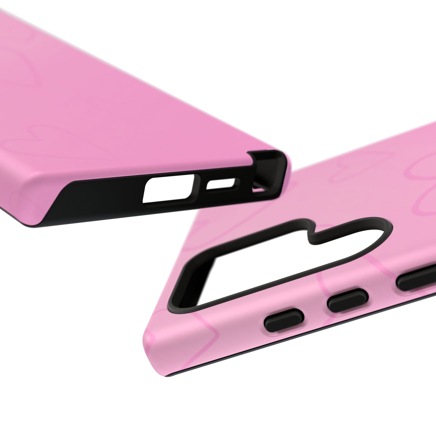 Hearts Pink Tough Cases