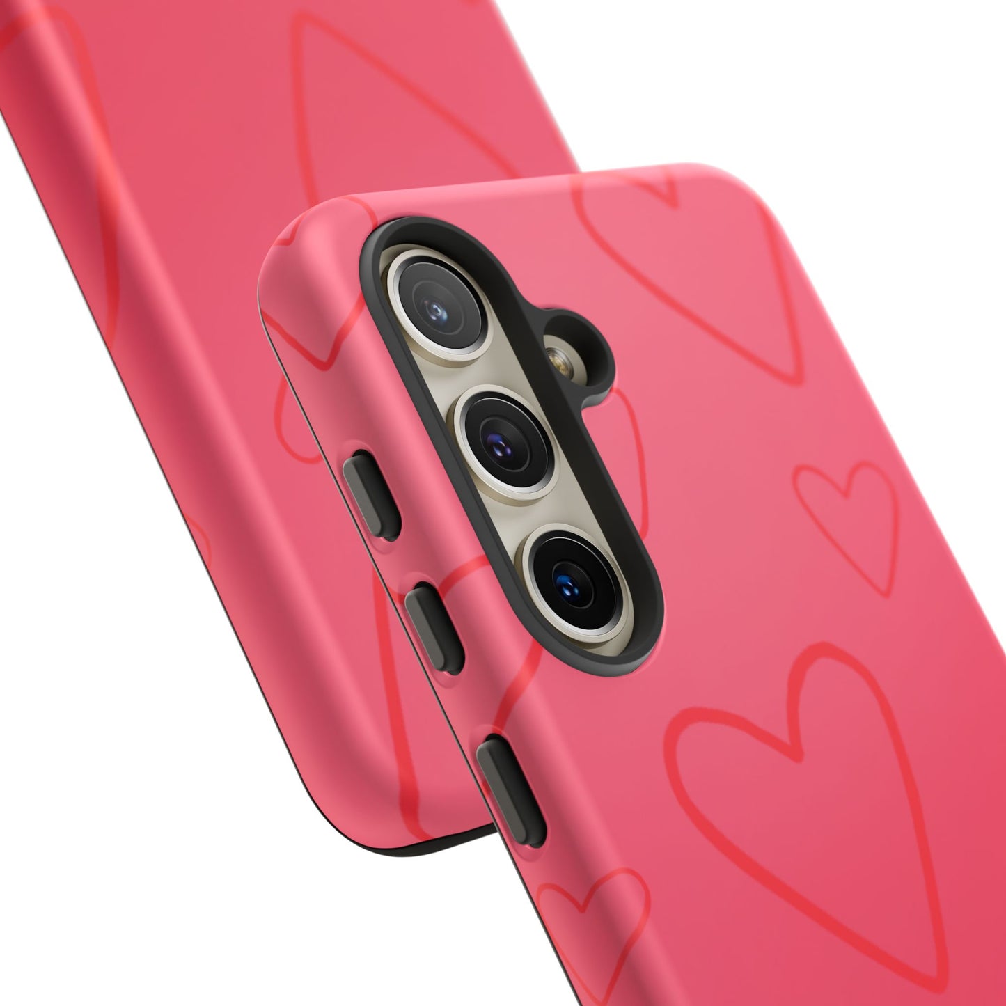 Hearts Red Tough Cases