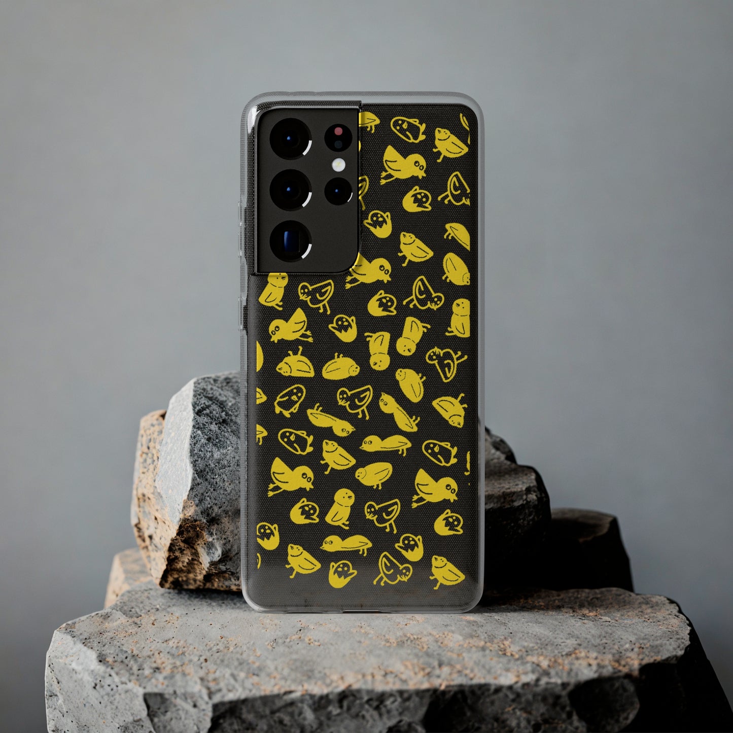 Silly Birds Clear Soft Phone Cases