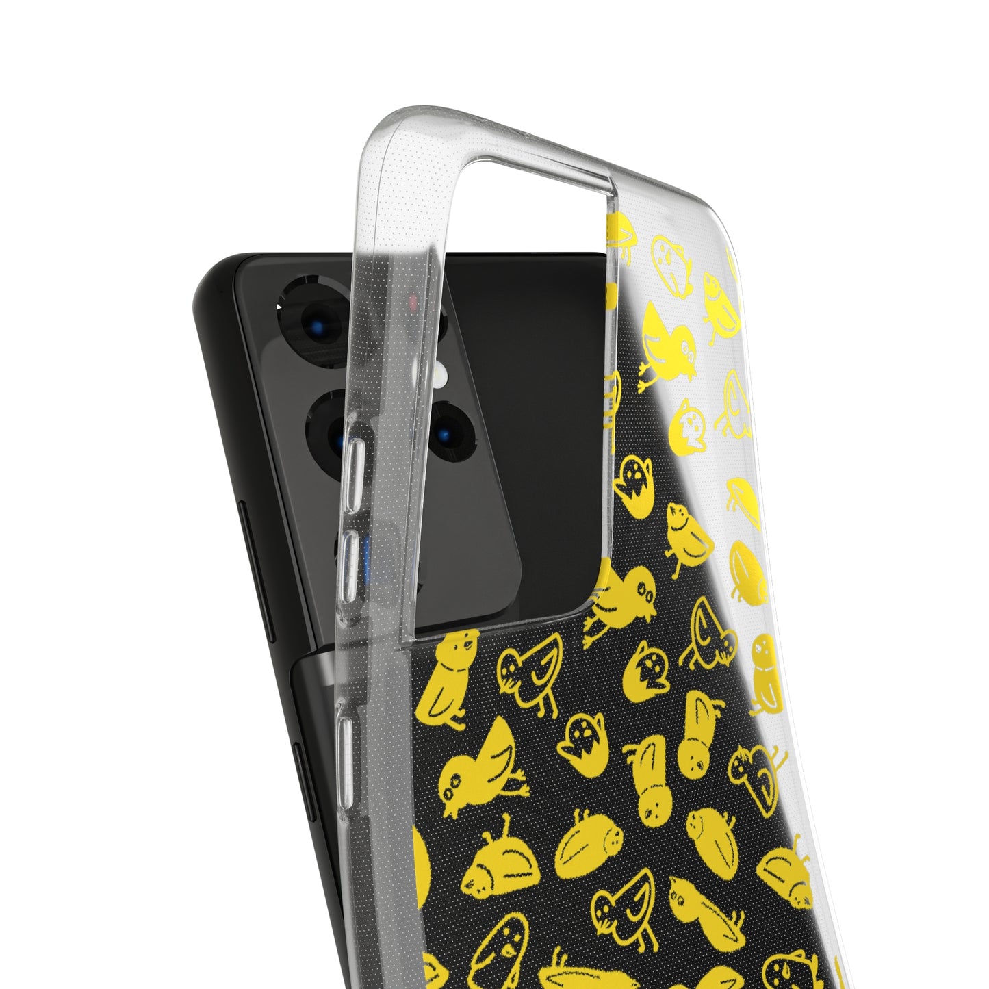 Silly Birds Clear Soft Phone Cases