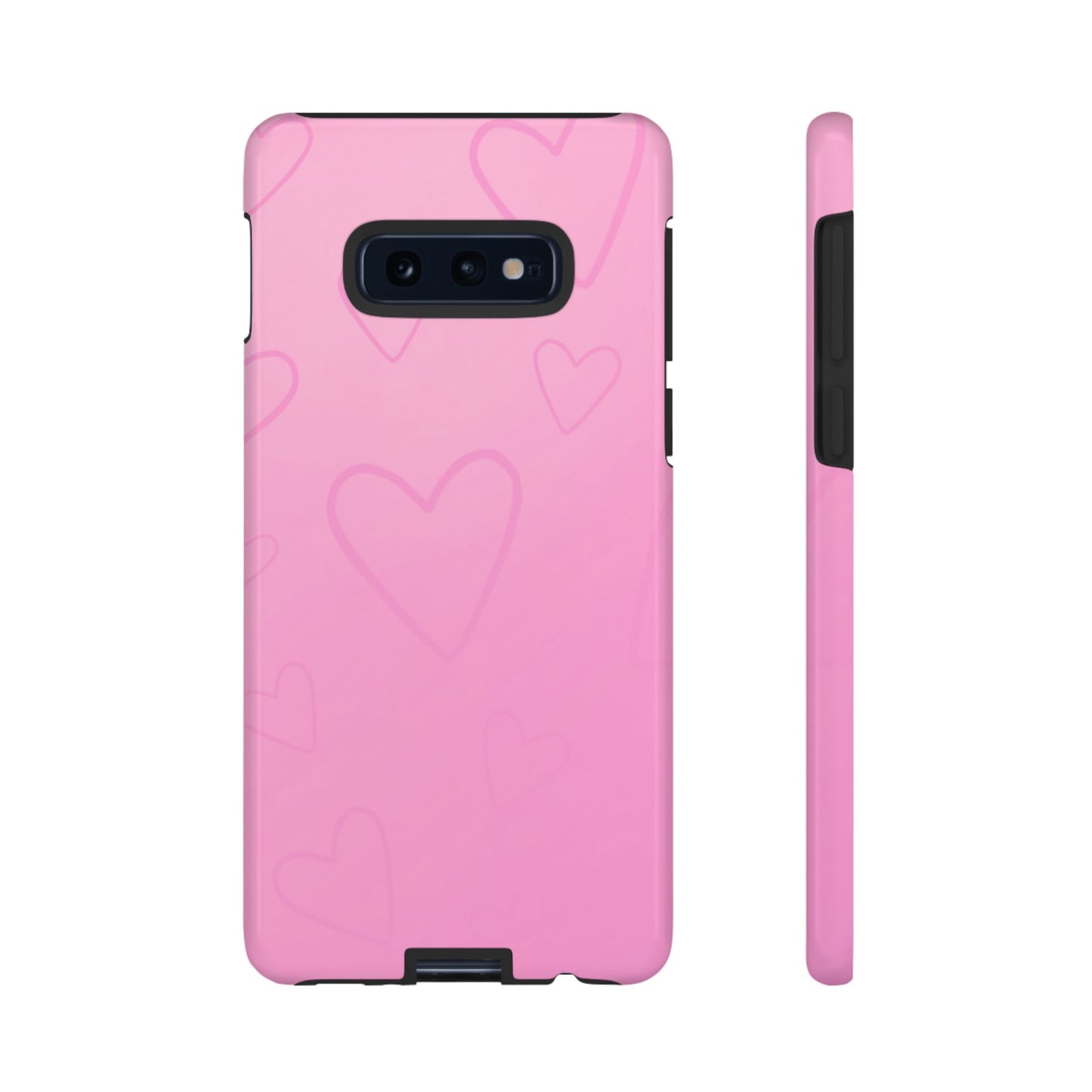 Hearts Pink Tough Cases