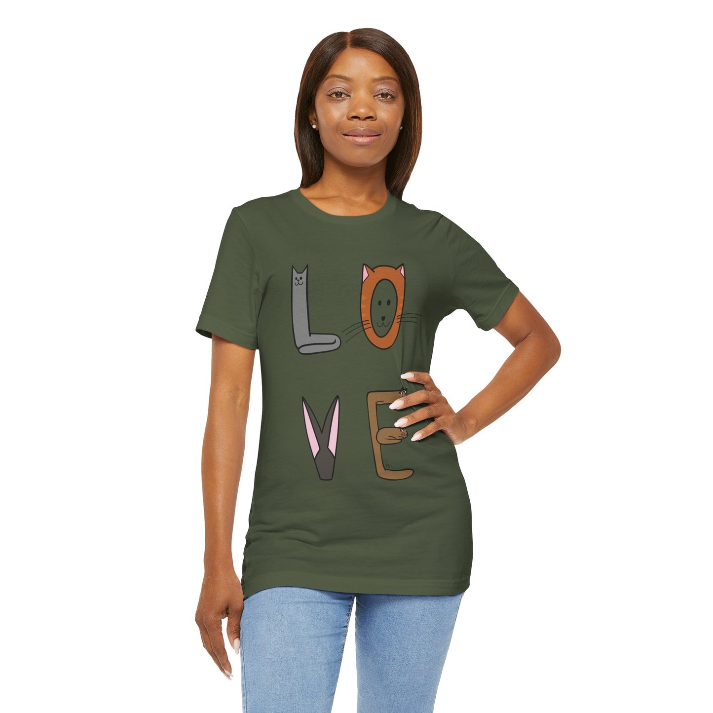 Love Cat T Shirt