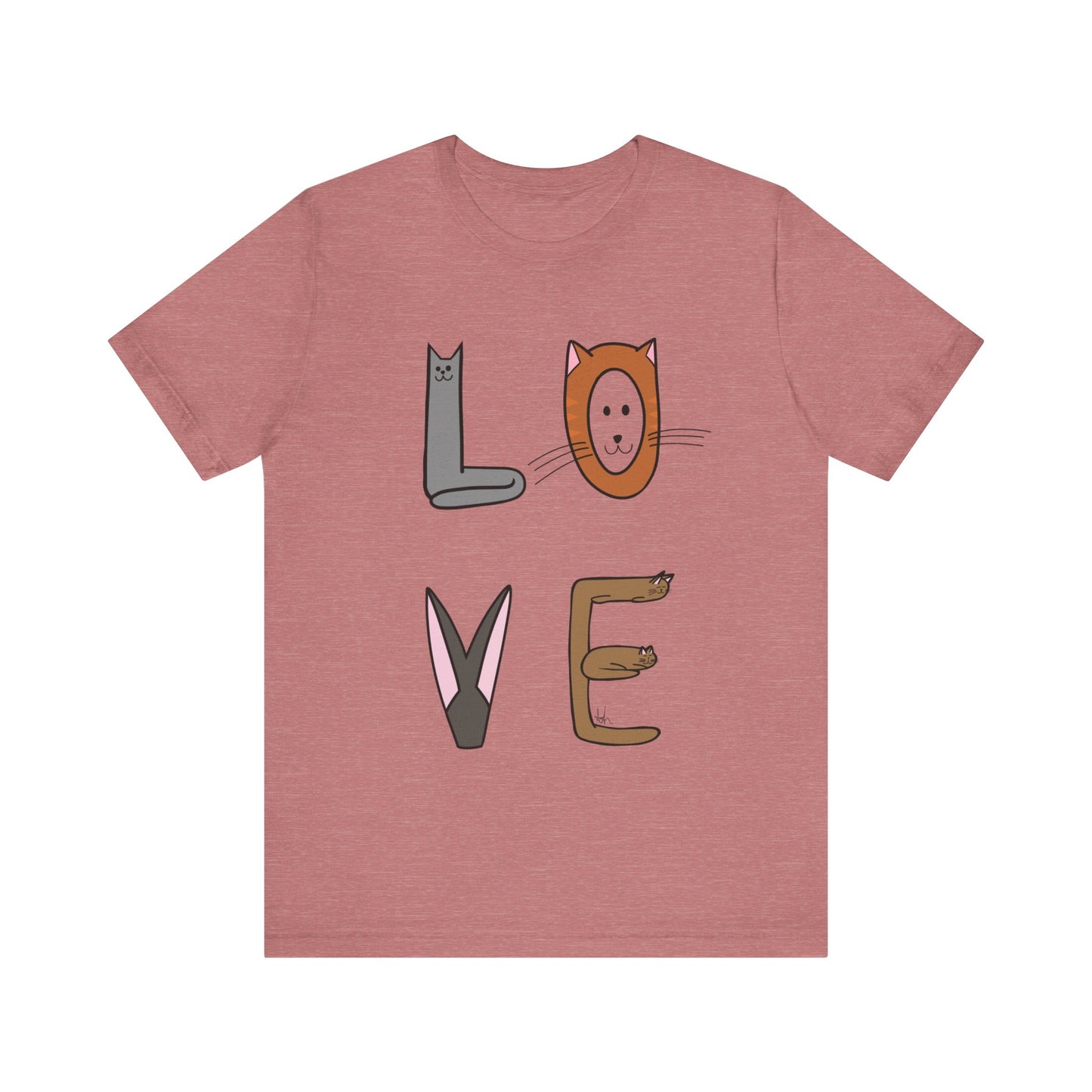 Love Cat T Shirt