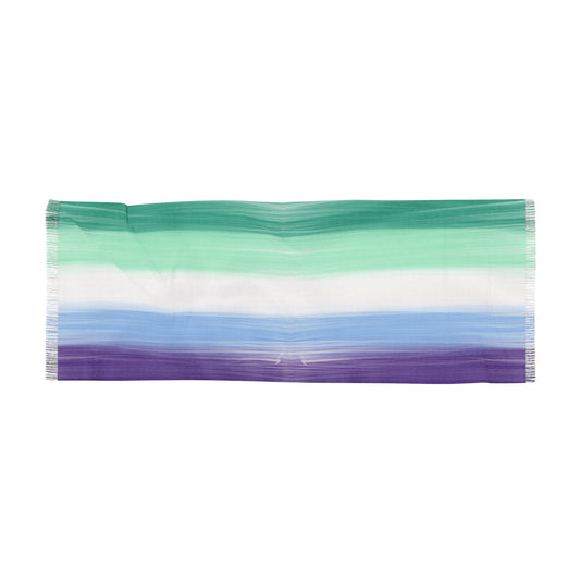 Gay Men Pride Flag Light Scarf