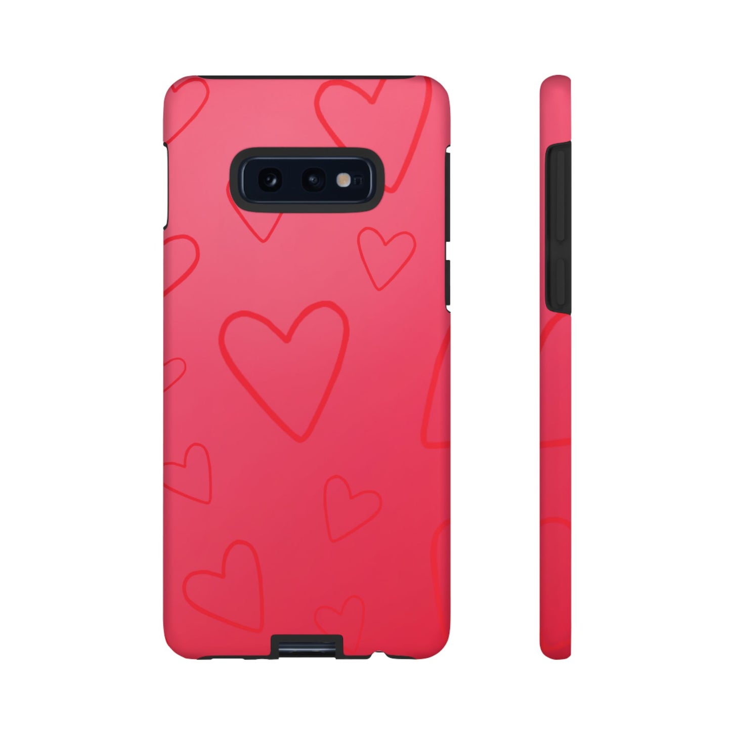 Hearts Red Tough Cases