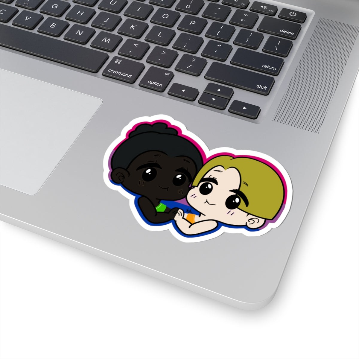 Bisexual Biromantic Lovers Stickers