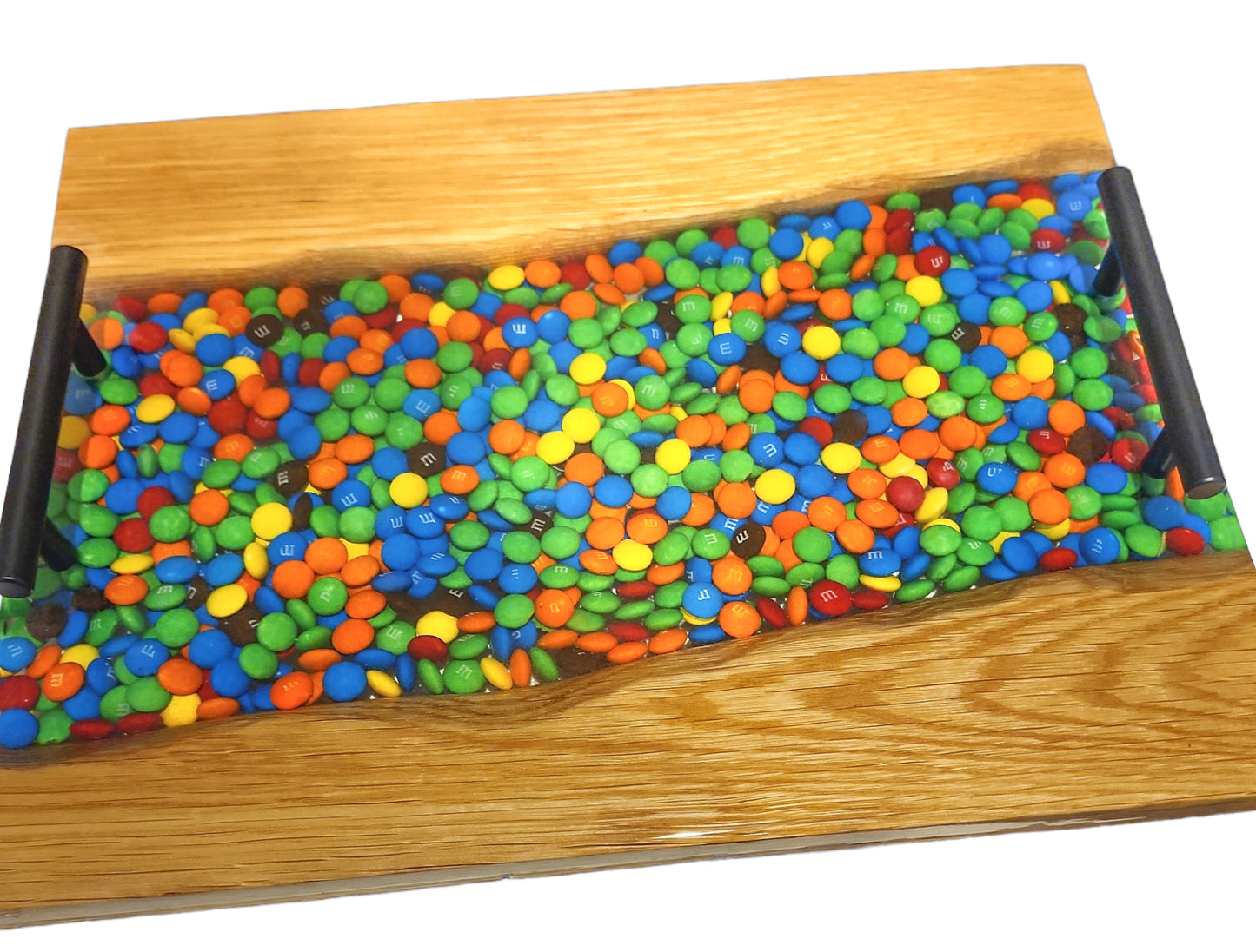 M&Ms Charcuterie Board: Resin-Preserved Candy