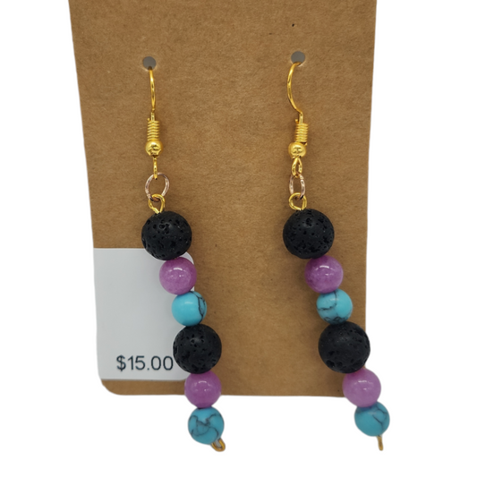 Mystical Gemstone Earrings