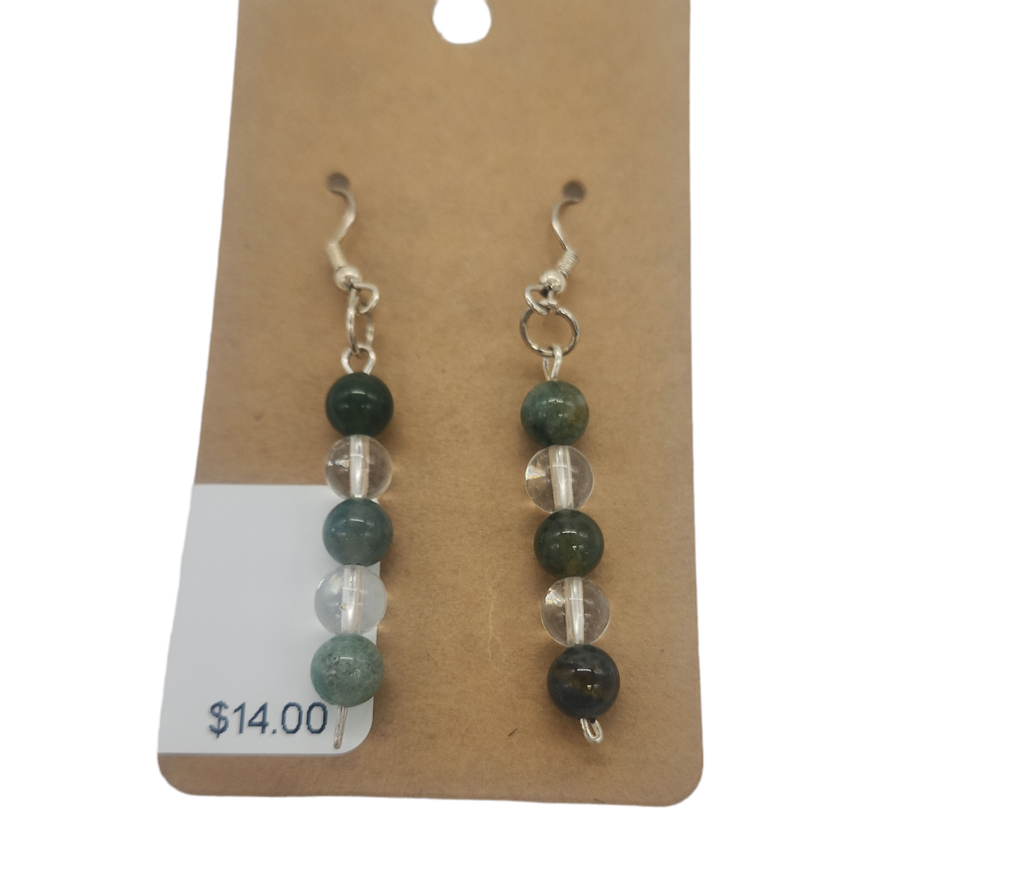 Earth-Toned Gemstone Earrings