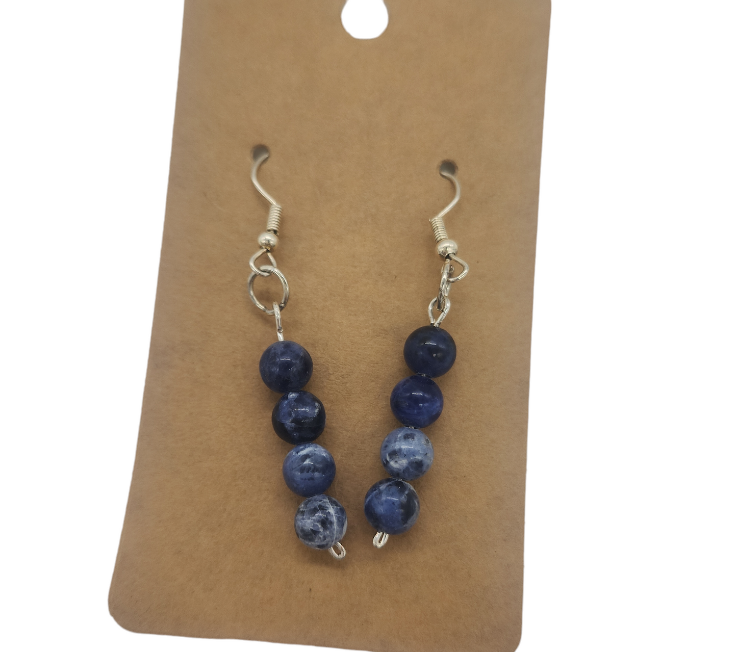 Earth-Toned Gemstone Earrings