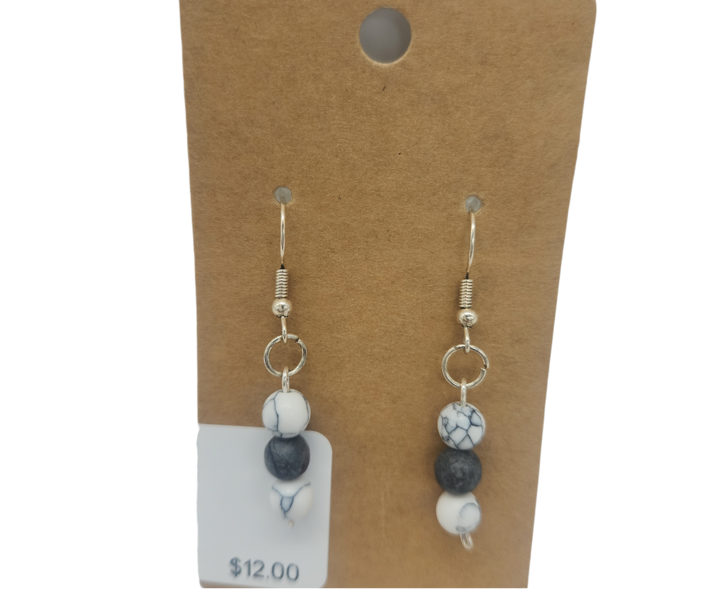 Earth-Toned Gemstone Earrings