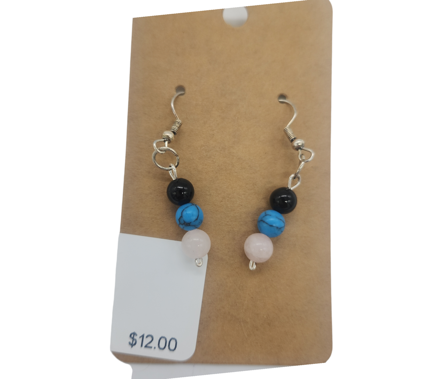 Earth-Toned Gemstone Earrings