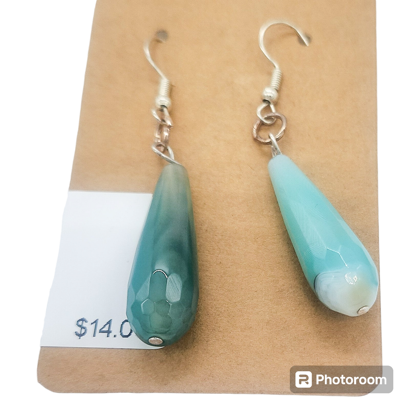 Jade Pendant Earrings