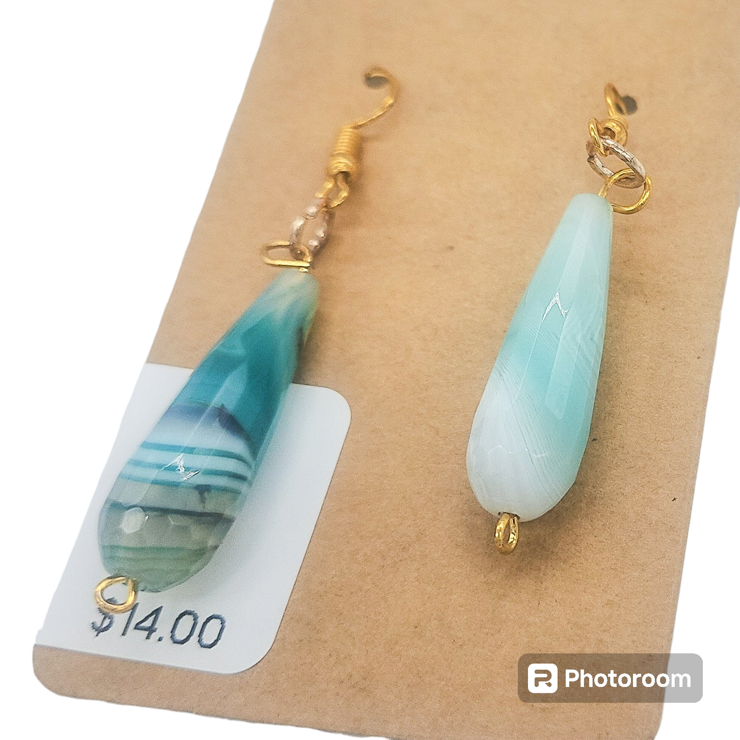 Jade Pendant Earrings